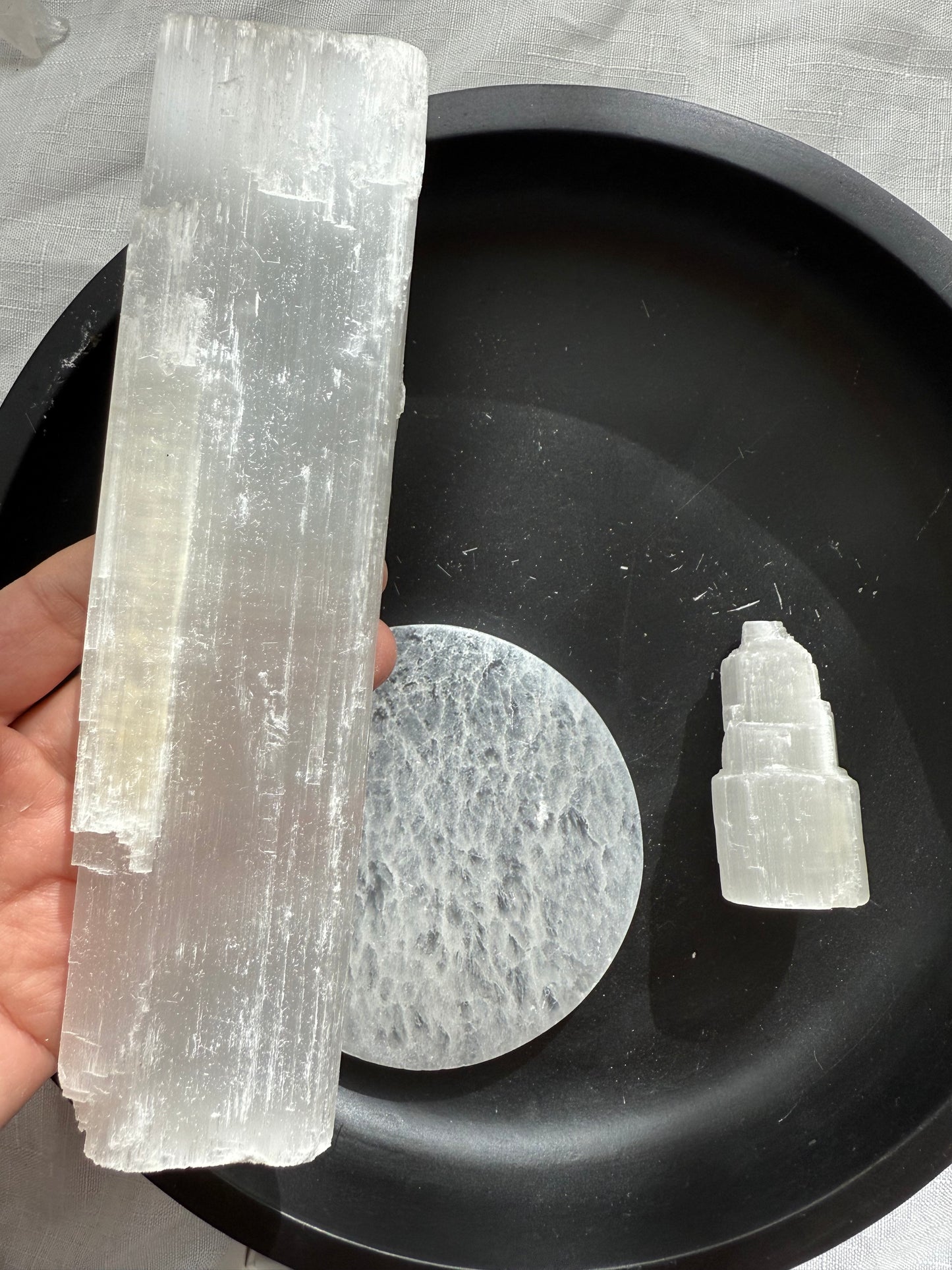 Selenite Trio