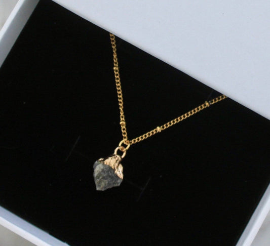 Gold Plated Labradorite Necklace