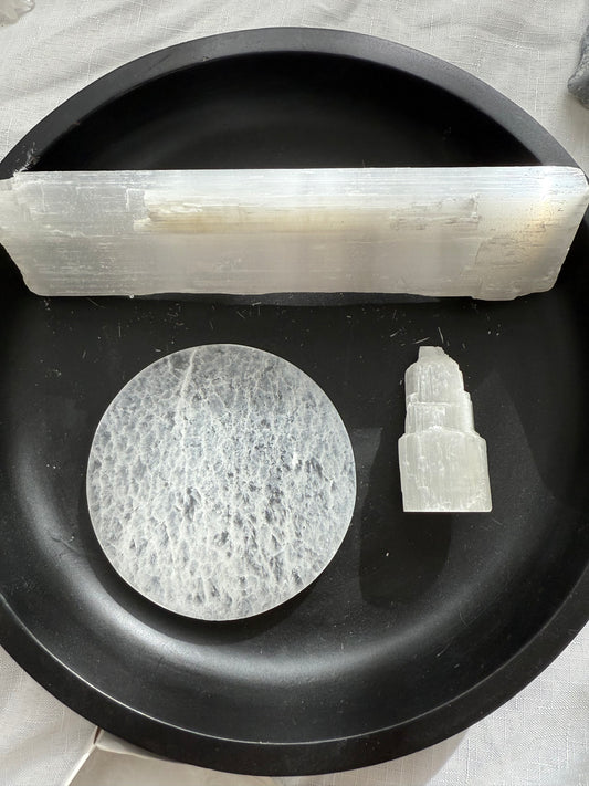 Selenite Trio