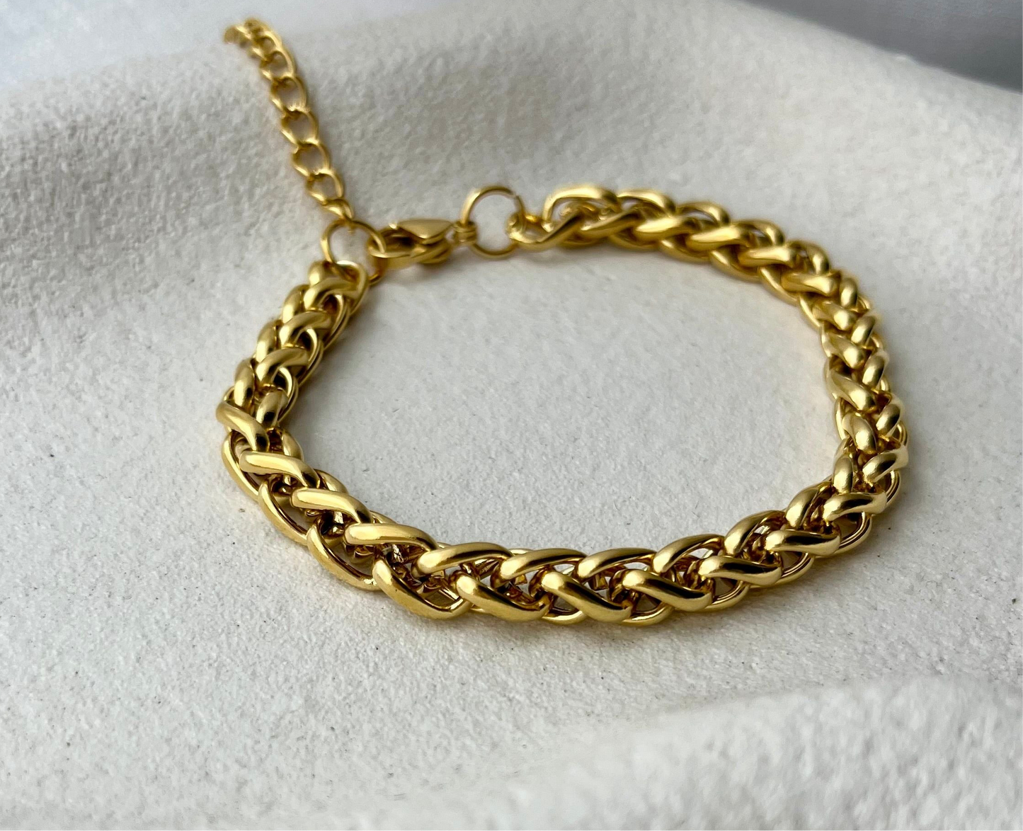 Gold Plated Chain Bracelet