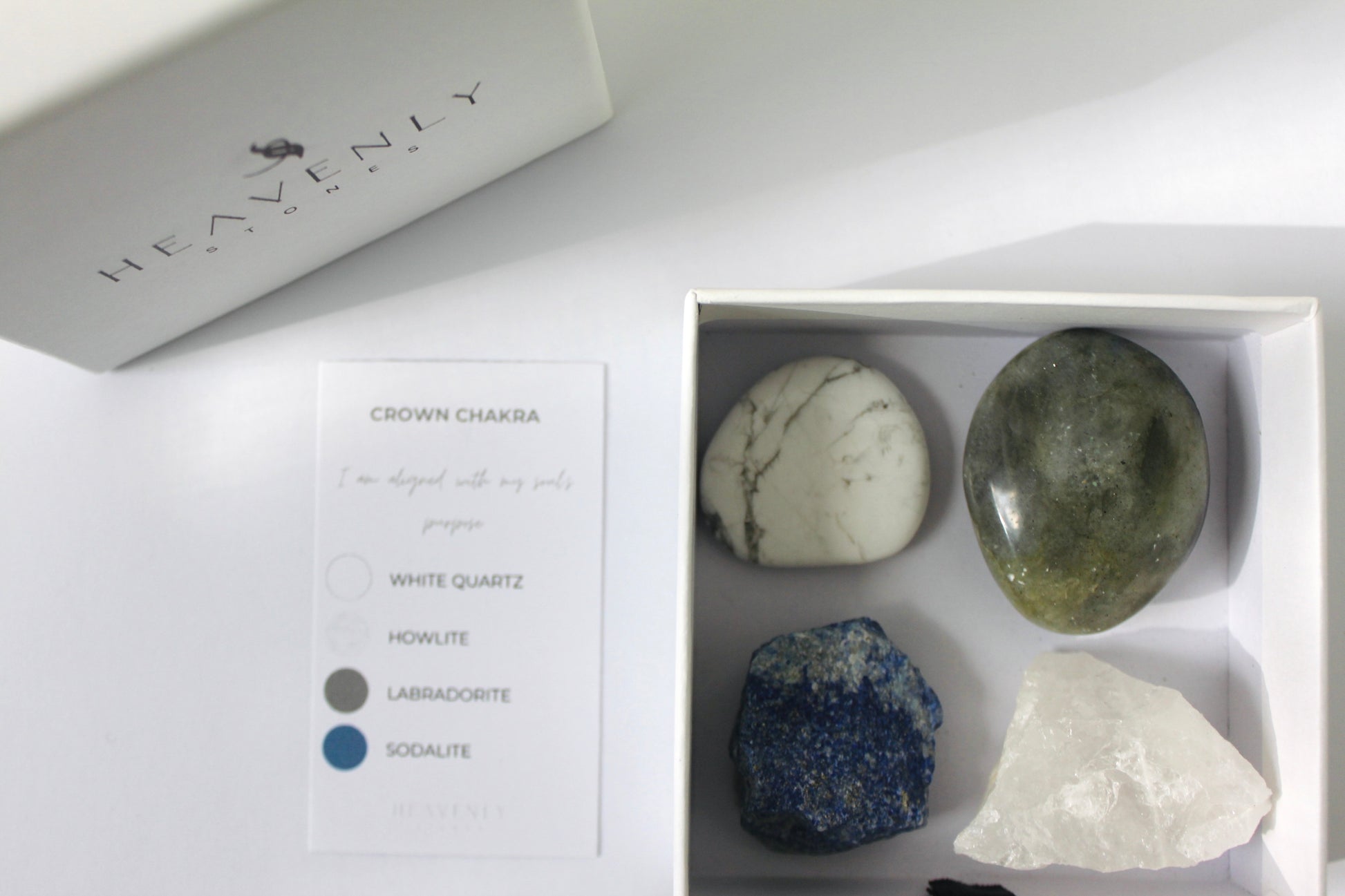Crown Chakra Crystal Kit, Crown Chakra Crystals, Crown Chakra Opening