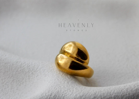 18K Gold Plated Embrace Ring