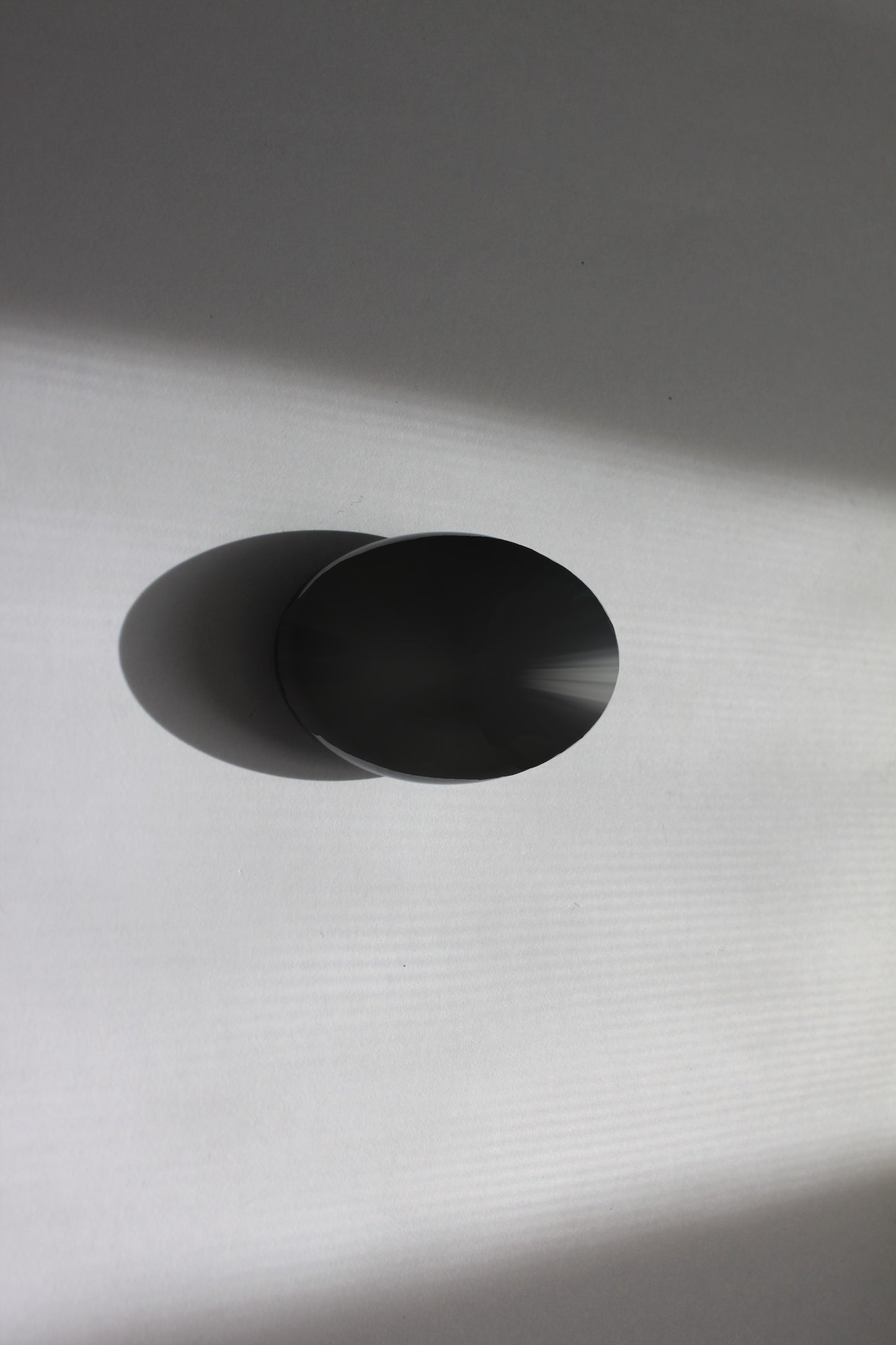 Hematite Palm Stone