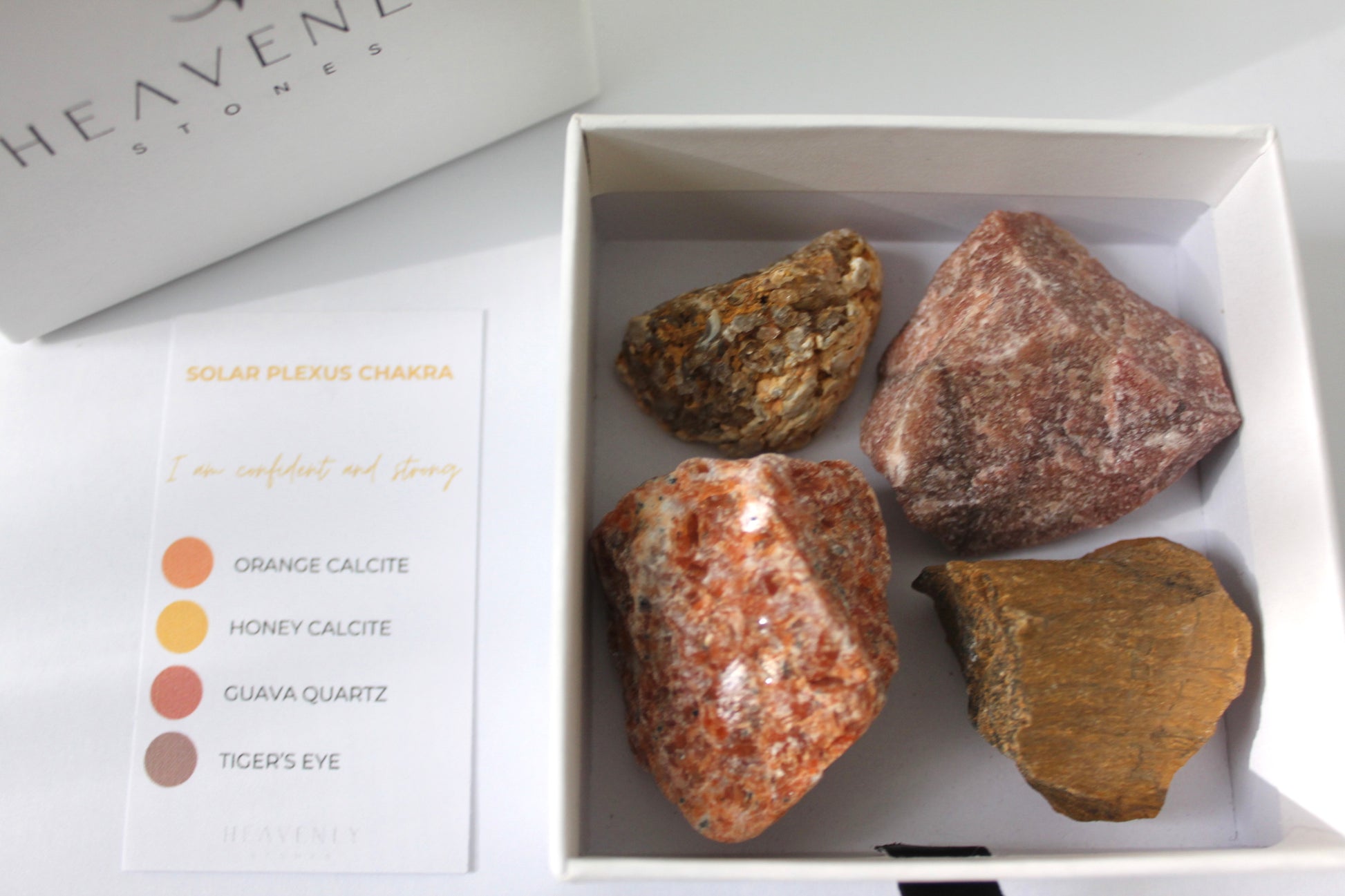 Solar Plexus Crystal Kit, Solar Plexus Chakra Crystals, Solar Plexus Healing