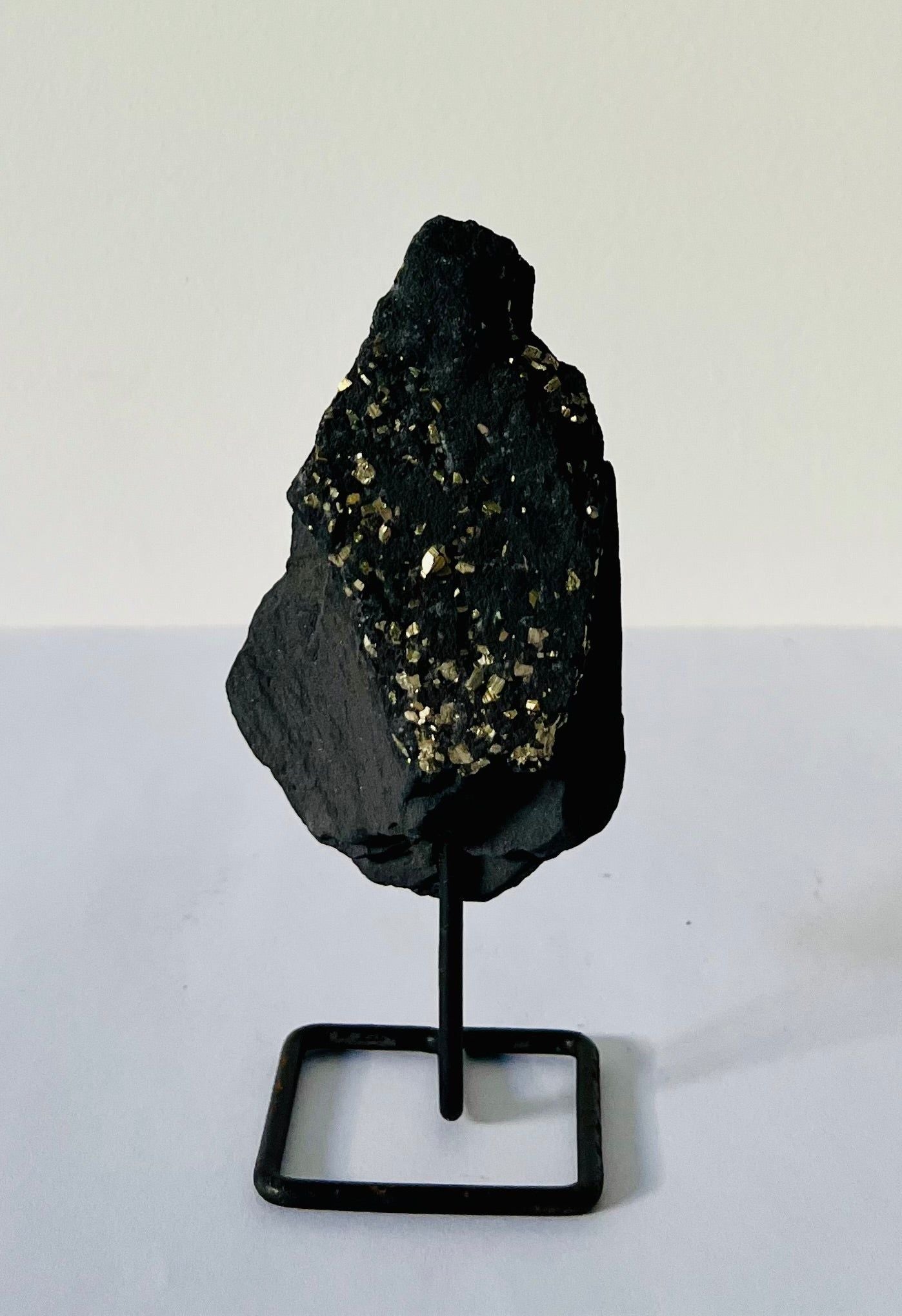 Pyrite & Shungite on Stand